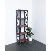 ราคา Loft Design ชั้นวางของ เลือก/สีเหล็ก มีล้อ 30 × 60 × 145cm (10759262)