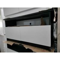 ราคา Hawa 90 Furniture ชั้นวางทีวี 43นิ้ว ขนาด 30*95*50 บานทับขอบ ดำประตูขาว (10742851)