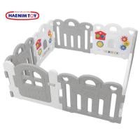 ราคา Pukkapao Toys คอกกั้นเด็ก Haenim รุ่น Petit 8 แผ่น เทา ขาว 8 แผ่น เกาหลี (10743774)