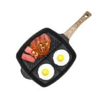ราคา CuteCoolhousehold กระทะ 3 ช่อง non-stick ไม่ติดกระทะ+ทำอาหารพร้อมกันทีเดียว 3 อย่าง กระทะ 3 ช่อง (10778250)