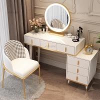 ราคา Wuxury Furniture โต๊ะเครื่องแป้งครบชุด สไตล์Luxuryสวยหรู เฟอร์นิเจอร์หรู แต่งบ้านหรู ส่งฟรี สีขาว 100 cm (10756827)