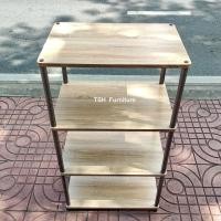 ราคา TSH ชั้นวางของอเนกประสงค์ 4ชั้น สีโซลิต 40x60x111 ซม. (10789244)