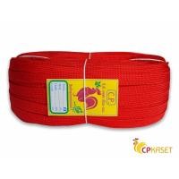 ราคา CP KASET เชือกถักแบน 6 หุน เชือกถักแบนรัดของ 2.5kg (ยกม้วน) เชือกเปล เชือกสายแค้มปิ้ง เชือกเอนกประสงค์ แดง (10781542)