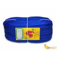 ราคา CP KASET เชือกถักแบน 6 หุน เชือกถักแบนรัดของ 2.5kg (ยกม้วน) เชือกเปล เชือกสายแค้มปิ้ง เชือกเอนกประสงค์ น้ำเงิน (10781543)