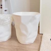 ราคา BF&MF shop ถังขยะทรงกระดาษ สีขาว ใหญ่ พร้อมส่ง (10777927)