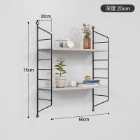 ราคา BF&MF shop ชั้นวางของแขวนผนัง สีขาว 60 cm. (2 ชั้น) พรีออเดอร์ (10778942)