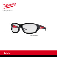 ราคา MILWAUKEE แว่นตาเซฟตี้นิรภัย - กรอบสีดำ 48-73-2020 - เลนส์ใส (10767036)
