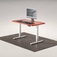 ราคา Liv Desk Ergonomic : Minimalist Design 2 Stage โต๊ะปรับระดับไฟฟ้า มอเตอร์คู่ AcaciaRed AcaciaWood+ขาขาว 120x60cm. (10801816)