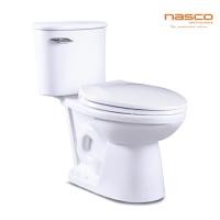 ราคา NASCO สุขภัณฑ์แบบสองชิ้น NC-7551S : รุ่น ดาด้า II ขาว มาตรฐาน เรียบง่าย (10805405)