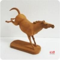 ราคา ART MANIA ม้าแกะสลักไม้สัก อ้วนร่าเริง4/8 อ้วนร่าเริง4 (10787611)