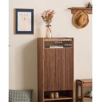 ราคา Kyotohaus ตู้ไม้เก็บรองเท้าใหญ่สองประตู ไม้สัก ขนาด 75*35*115 cm. (10787659)