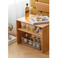 ราคา Kyotohaus โต๊ะข้างเตียงโต๊ะข้างโซฟา 2 ฟังก์ชั่น พร้อมช่องเก็บของหวาย ขนาด 40*35*50 cm. ไม้สัก (ไทย) คล้าย 80-90% (10788041)