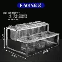 ราคา กล่องใส่อาหาร กล่องใส่เครื่องปรุง กล่องใส่Topping 3ช่องใหญ่5ช่องเล็ก (10780424)