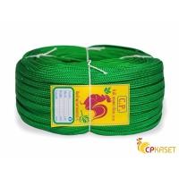 ราคา CP KASET เชือกถักแบน 6 หุน เชือกถักแบนรัดของ 2.5kg (ยกม้วน) เชือกเปล เชือกสายแค้มปิ้ง เชือกเอนกประสงค์ เขียว (10781546)