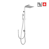 ราคา NIKLES ชุดฝักบัว Rain Shower และฝักบัวสายอ่อน Pure 6 A53MS.25.261 Pure 6 (10801018)