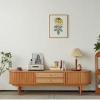 ราคา Kyotohaus ชั้นวางทีวีไม้ มินิมอล ลิ้นชักหวาย ขนาด 180*40*51 cm. ไม้สัก (ไทย) คล้าย 80-90% (10785939)