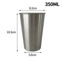 ราคา PP Home PP Home แก้วน้ำ แก้วสแตนเลส Stanless แก้วกาแฟ สไตล์เกาหลี พร๊อบคาเฟ่น่ารักๆ ตกแต่งโต๊ะขนม น่ารักมาก 350 ML (10771020)