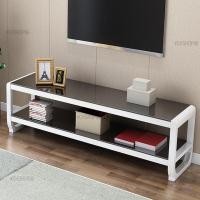 ราคา Wuxury Furniture ตู้วางทีวี TOPกระจกนิรภัย ชั้นวางทีวี ชั้นวางของ โครงเหล็กแข็งแรง ดีไซน์สวย ส่งฟรี ขาว140cm (10773237)