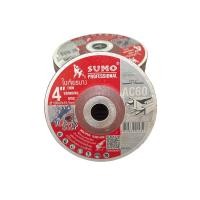 ราคา SUMO ใบเจียรเหล็ก ใบเจีย บาง 4” (100x2mm) AC60 TOP SHARP SUMO สีแดง 1 ใบ SUMO ใบเจียรเหล็ก ใบเจีย บาง 4” (100x2mm) AC60 TOP SHARP (10804484)