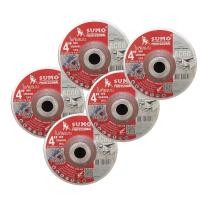 ราคา SUMO ใบเจียรเหล็ก ใบเจีย บาง 4” (100x2mm) AC60 TOP SHARP SUMO สีแดง 2ใบ SUMO ใบเจียรเหล็ก ใบเจีย บาง 4” (100x2mm) AC60 TOP SHARP (10804485)