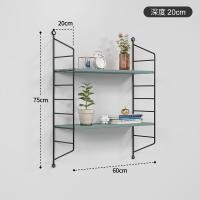 ราคา BF&MF shop ชั้นวางของแขวนผนัง สีเขียว 60 cm. (2 ชั้น) พรีออเดอร์ (10778913)