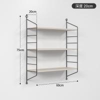 ราคา BF&MF shop ชั้นวางของแขวนผนัง สีขาว 60 cm. (3 ชั้น) พรีออเดอร์ (10778937)