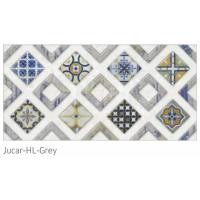 ราคา GRANDHOMEMART กระเบื้องผนัง SUPER 30x60cm JUCAR HL GREY 30x60 cm. กระเบื้องผนัง สีเทา - (10820446)
