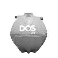 ราคา DOS ถังบำบัดน้ำเสีย รุ่น DOS COMPACT DC 3000 GD (ST-01/GY-3000L) สีเทา (10821965)