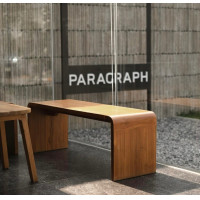 ราคา Teakfure เฟอร์นิเจอร์ไม้สัก ม้านั่งไม้สัก มุมโค้ง สีน้ำตาล (10790287)