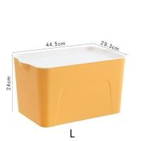 ราคา Dear Home กล่องเก็บของพร้อมฝา กล่องพลาสติก กล่องเก็บของอเนกประสงค์ ที่ใส่ของ กล่องเก็บของ กล่องใส่ของ ที่เก็บของ DH63 เหลือง-L (10823594)