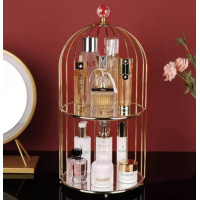 ราคา Chiranatda ชั้นวางเครื่องสำอาง กรงนก 2 ชั้น ทอง (10818469)