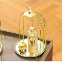 ราคา Chiranatda ชั้นวางเครื่องสำอาง กรงนก 1 ชั้น ทอง (10818896)