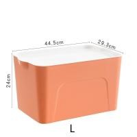 ราคา Dear Home กล่องเก็บของพร้อมฝา กล่องพลาสติก กล่องเก็บของอเนกประสงค์ ที่ใส่ของ กล่องเก็บของ กล่องใส่ของ ที่เก็บของ DH63 ส้ม-L (10823603)