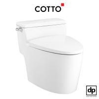 ราคา COTTO Riviera Pro Two piece Toilet ขาว (10819716)