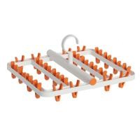 ราคา Dear Home ที่หนีบผ้า อเนกประสงค์ พับได้ ที่หนีบถุงเท้า ที่หนีบผ้าเช็ดหน้า ที่ตากผ้า แบบหนีบ I05 สีส้ม (10822612)