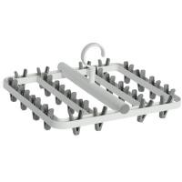 ราคา Dear Home ที่หนีบผ้า อเนกประสงค์ พับได้ ที่หนีบถุงเท้า ที่หนีบผ้าเช็ดหน้า ที่ตากผ้า แบบหนีบ I05 สีเทา (10822614)