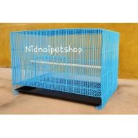 ราคา Nidnippetshop กรงหมอนใหญ่(เบอร์ 5 ช่องห่าง1cm) >>>ชุบพลาสติก<<<(กรงประกอบแล้วจากโรงงาน) กรงนก กรงหนู กรงชูการ์ กันหนู สีชมพู (pink) (10871657)