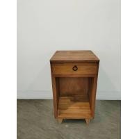 ราคา DD shop โต๊ะหัวเตียง 1 ลิ้นชัก บน 1 ชั้นวาง W41 x L41 x H72 cm สีน้ำตาล (10842527)