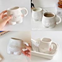 ราคา PP Home แก้วน้ำ แก้วนม แก้วมัค แก้วกาแฟ แก้วเซรามิค ceramic น่ารักมาก แก้วจิ้มพุง Diet Cup พุง แก้วน่ารักๆ แก้วจิ้มพุง (10830400)