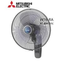 ราคา MITSUBISHI W16-RA พัดลมติดผนัง 16 นิ้ว แบบรีโมทคอนโทรล สีเทา / สีขาว W16-RAรีโมท เทาใบเทา (10832820)