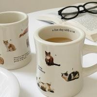 ราคา PP Home แก้วกาแฟ แก้วมัค น้องแมว A Fun Day With A Cat แก้วเซรามิค น่ารัก มีหูจับ แต่งโต๊ะทำงานให้สดใสกันค่ะ A Fun Day With A Cat (10828190)