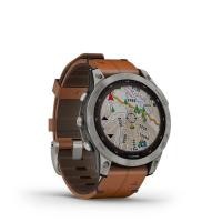 ราคา Garmin Fenix 7 7S 7X นาฬิกาสายวิ่ง ประกันศูนย์ไทย 1 ปี 7 Solar Ti Chestnut (10830719)