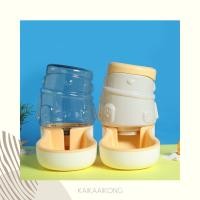 ราคา KaiKaaiKong เครื่องให้น้ำและอาหารแมวอัตโนมัติ ครีม (10863917)