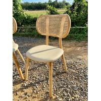 ราคา Topteak เก้าอี้ไม้สักยุหวาย เบาะ สีครีม (10837193)