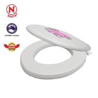 ราคา NAPA ฝารองนั่ง SOFT SEAT (คละลาย) 35.5 x 38 x 7.5 มินิมอล สีขาวลายการ์ตูน (10837208)