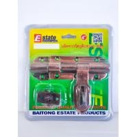 ราคา ESTATE กลอนขวางสแตนเลส 4 นิ้ว กลอนประตูสแตนเลส สีดำแดง (10873974)