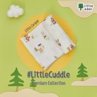 ราคา Little Eden ผ้าเช็ดหน้าใยไผ่ 100% พิมลาย ขนาด11x11นิ้ว 6ผืน baby ลาย Little campers (10854101)