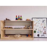 ราคา Baby Room ชั้นวางของเล่นเด็กไม้แท้ 3 ชั้น Montessori shelf 3 tiers สี (10908572)