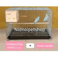 ราคา Nidnoipetshop กรงหมอนใหญ่(เบอร์ 5 ตาข่ายถี่) ช่องห่าง 1 เซนติเมตร กันหนูกันงูได้100% กรงหมอนใหญ่(ช่องห่าง1cm.) +รังเพาะฟอพัส (10862617)