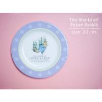 ราคา จาน Super Ultra Rare Peter Rabbit เนื้อโบนไชน่า สีฟ้าขาว M ลาย 2 (10857814)